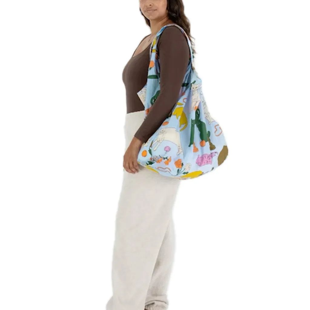 Baggu Big Shopper Bag, Table Cats