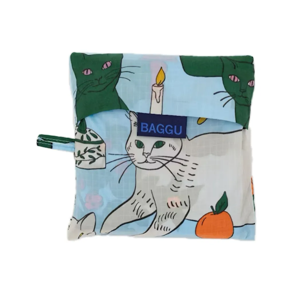 Baggu Big Shopper Bag, Table Cats