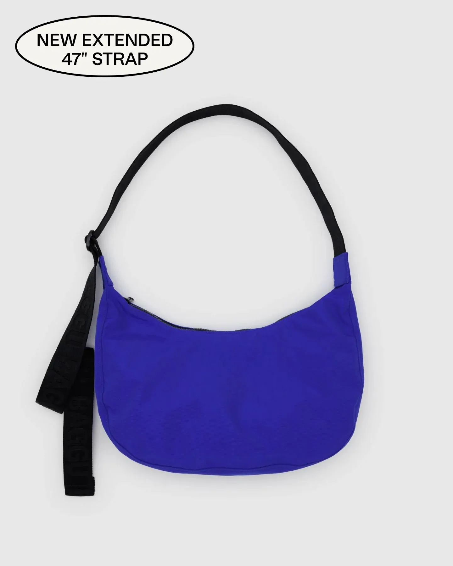 Baggu Medium Nylon Crescent Bag -  Lapis