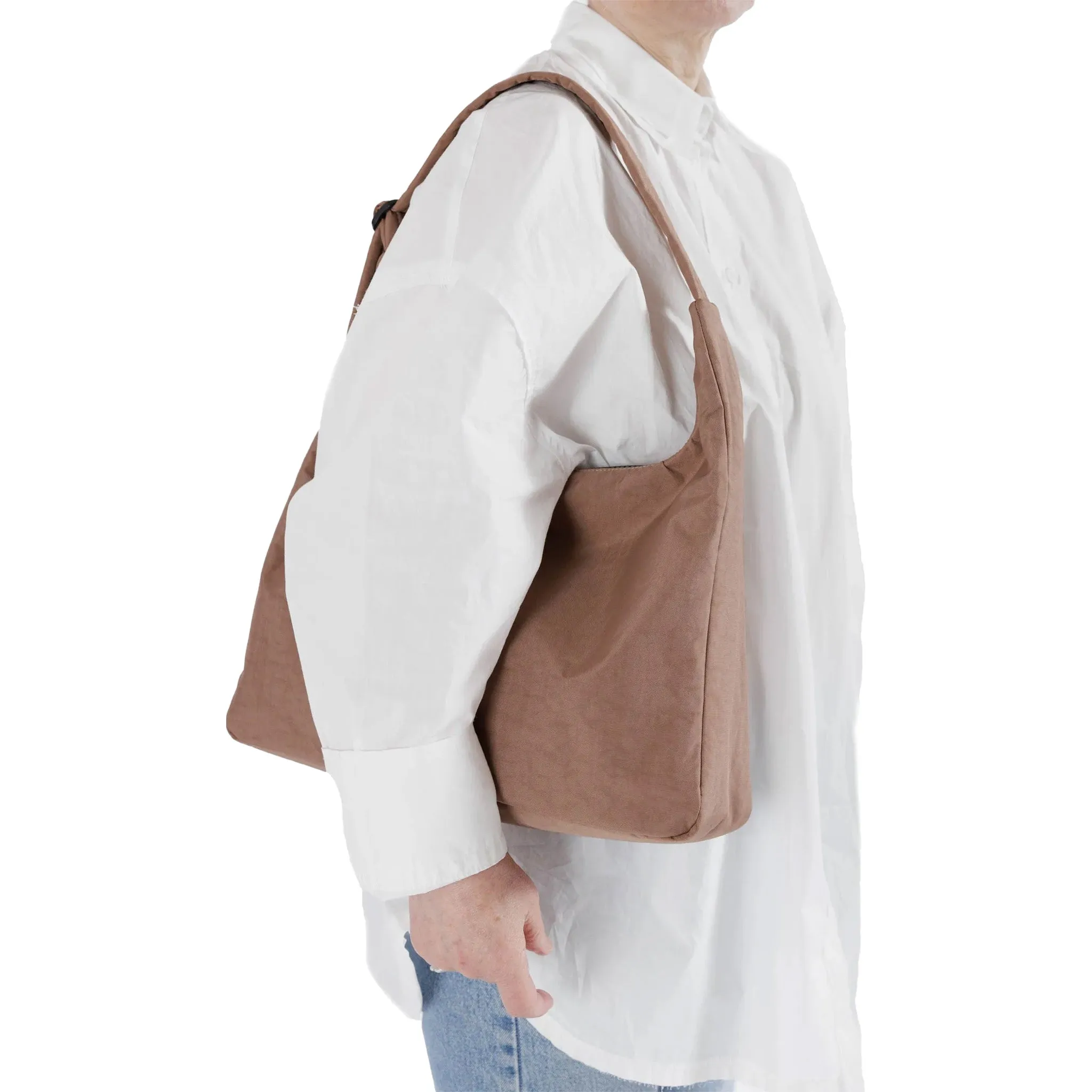 Baggu Nylon Shoulder Bag, Cocoa