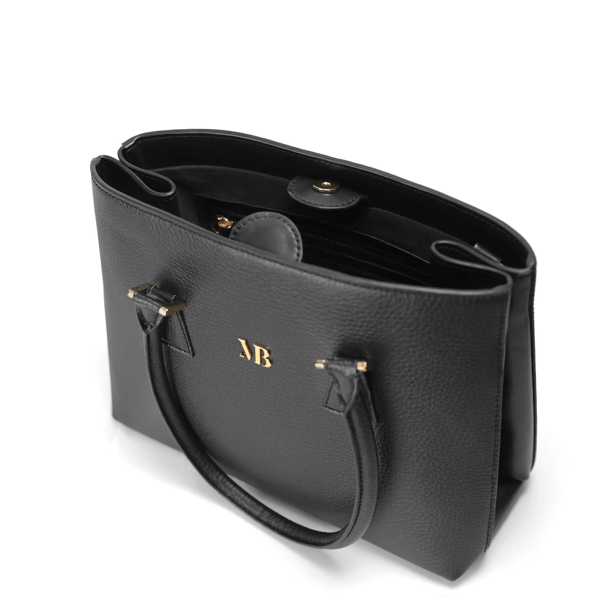 Bailey 2 MIRUM® Vegan Leather Handbag | Black