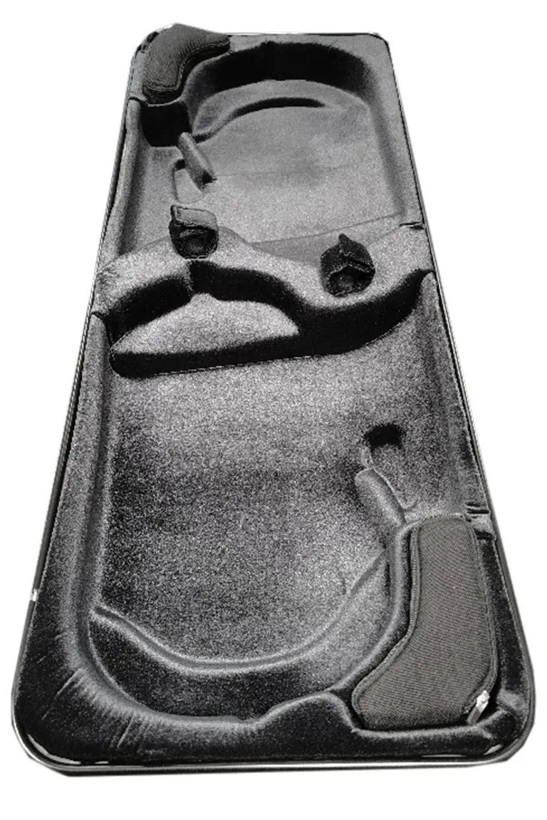 BAM Hightech Black Double Violin Case