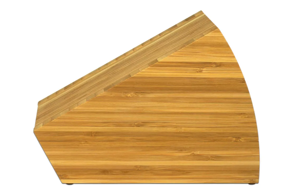 Bamboo Knife Stand Knife Block 4 slots (Teori)