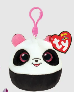 Bamboo Panda Squish Clip