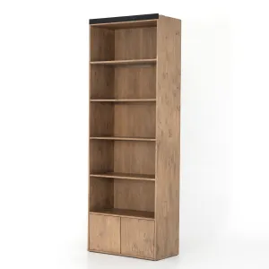 Bane Bookshelf - Smoked Pine