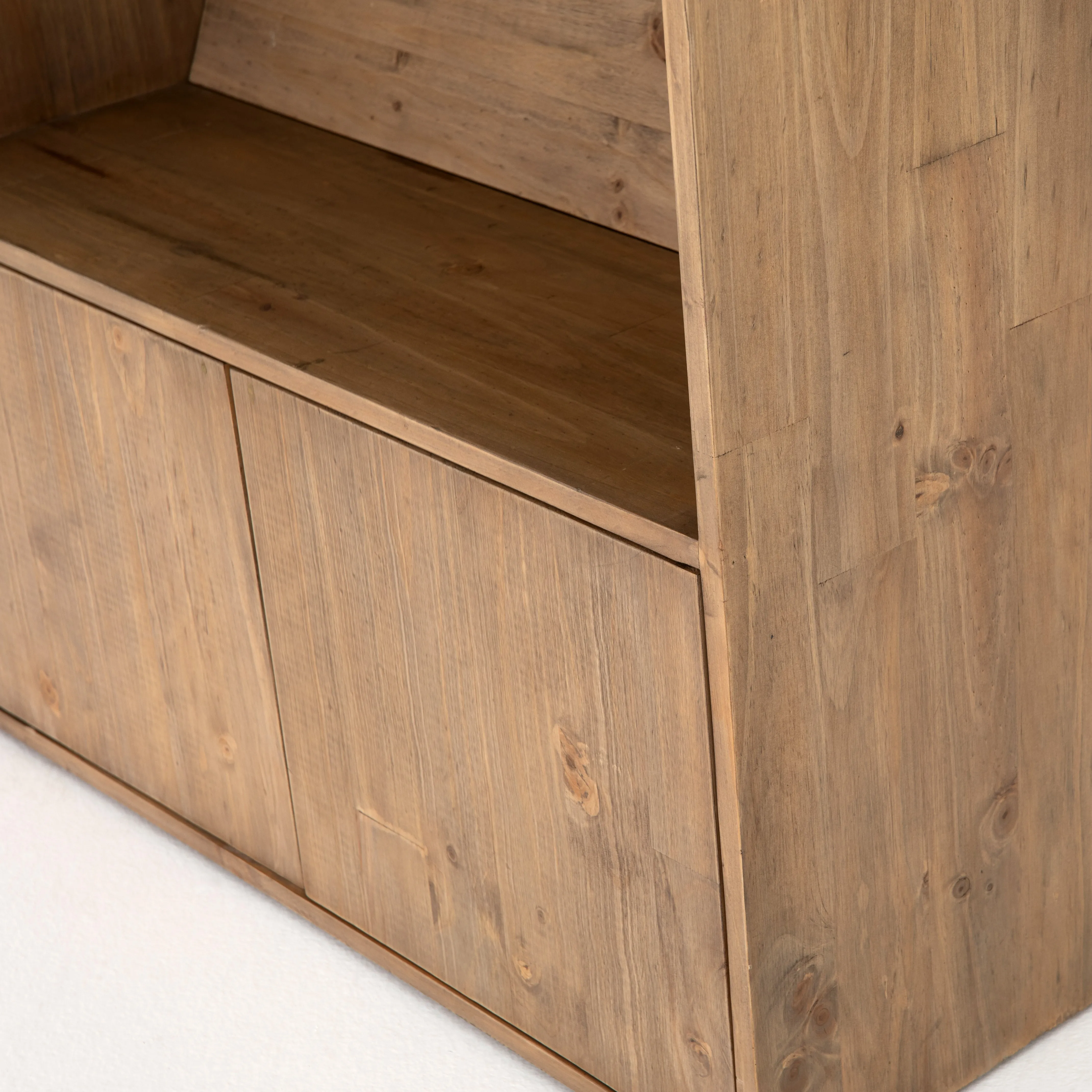 Bane Bookshelf - Smoked Pine