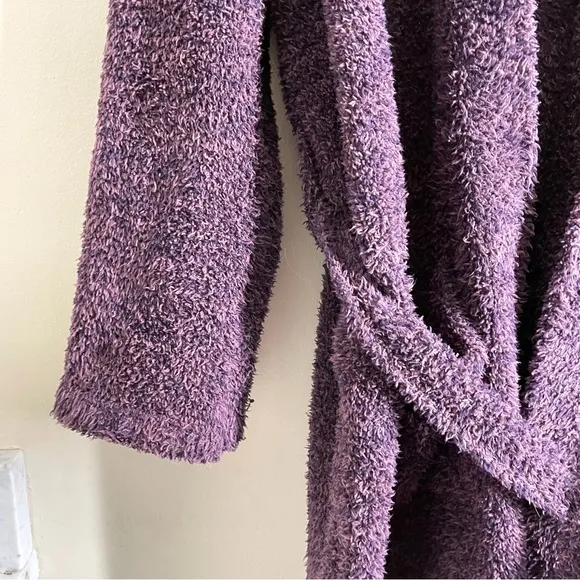 Barefoot Dreams CozyChic Robe Purple size S/M (1)