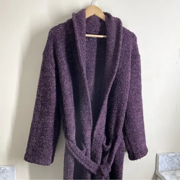 Barefoot Dreams CozyChic Robe Purple size S/M (1)