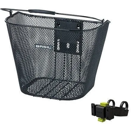 Basil Bremen KF Front Basket with Handlebar Holder