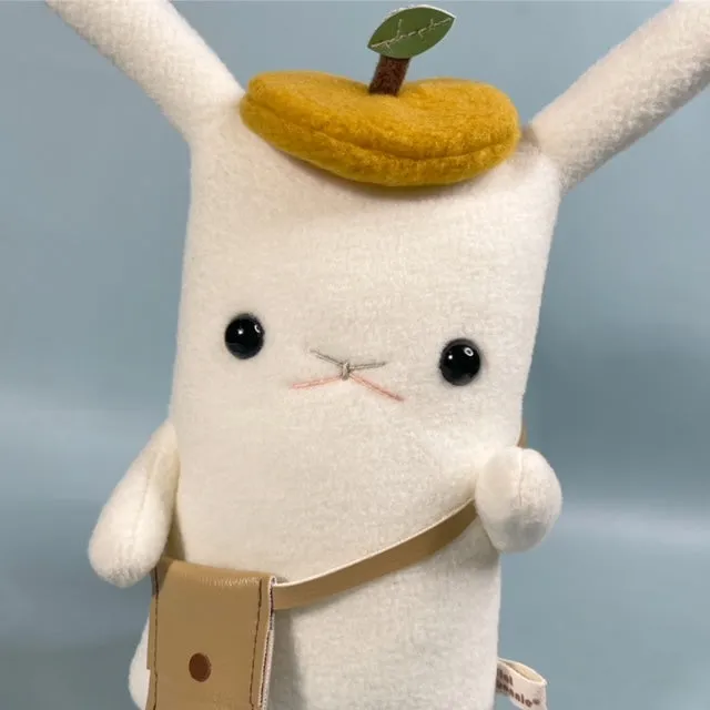 Beret Hat and Shoulder Bag / Satchel for Flattie Plush - "Fall Edition"