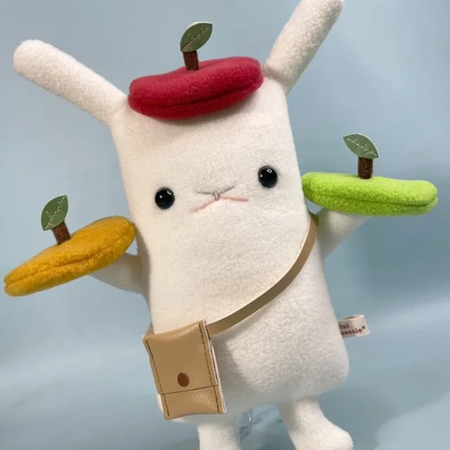 Beret Hat and Shoulder Bag / Satchel for Flattie Plush - "Fall Edition"