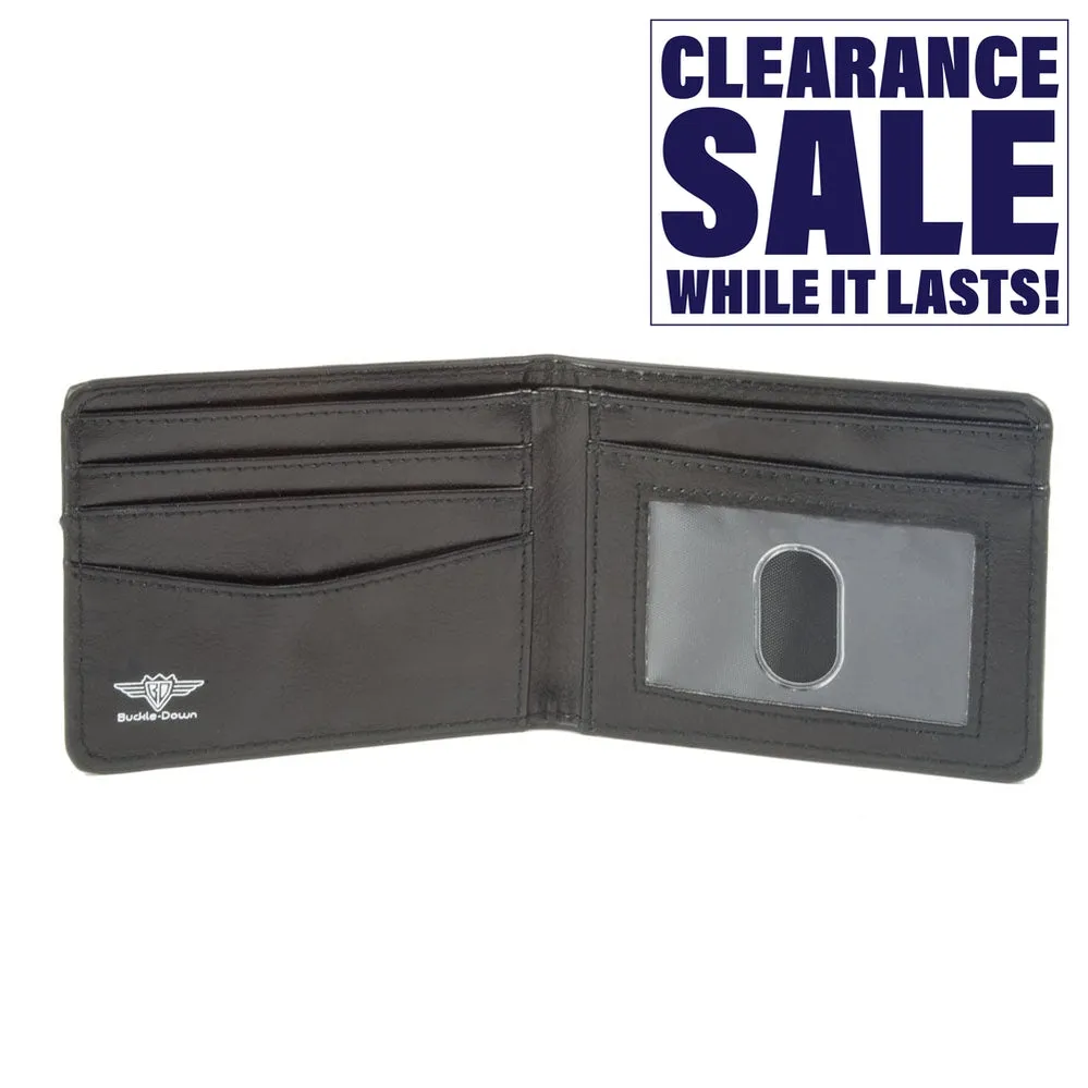 Bi-Fold Wallet - Marijuana Leaves Stacked