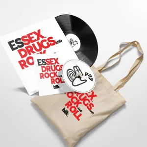 Bilk - 'Essex, Drugs and Rock and Roll' LP - Bundle - Black 12" Disc   CD   Tote Bag   Digital Download