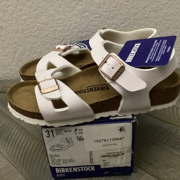 Birkenstock Kids' Rio Sandal, size 13-13.5US / 31EU