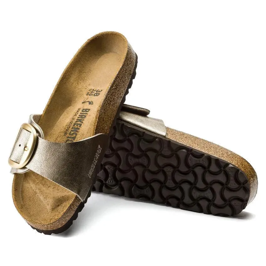 Birkenstock Madrid Big Buckle Birko-Flor Graceful Taupe