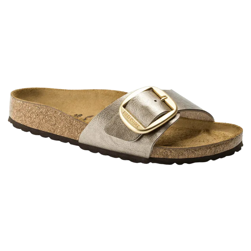 Birkenstock Madrid Big Buckle Birko-Flor Graceful Taupe