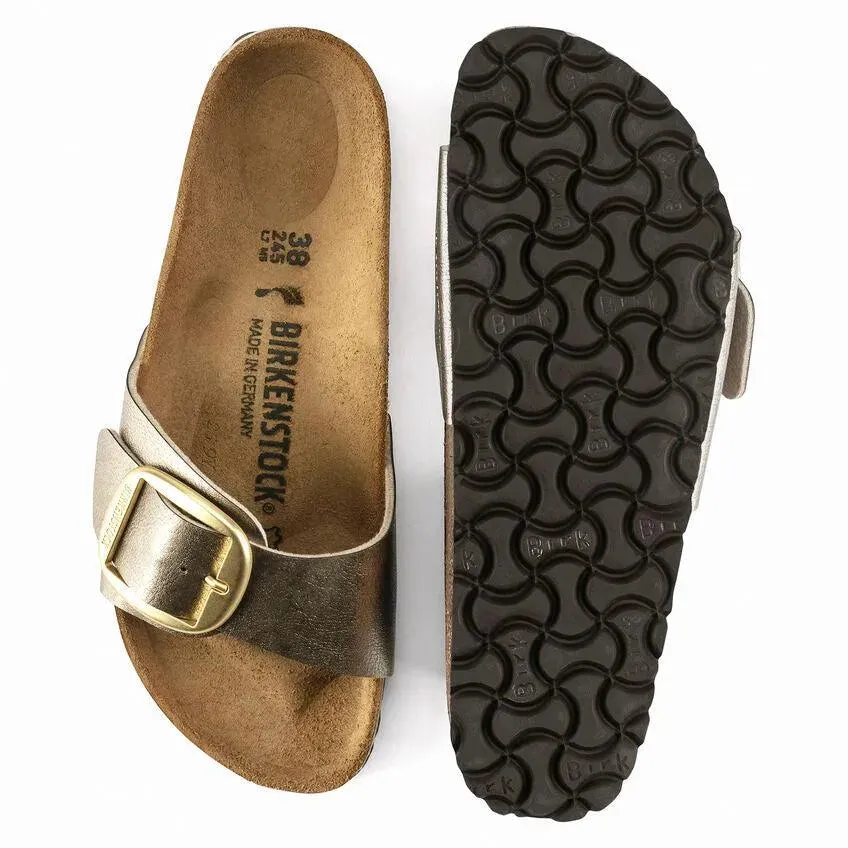 Birkenstock Madrid Big Buckle Birko-Flor Graceful Taupe