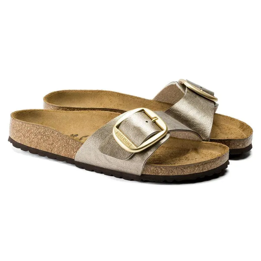 Birkenstock Madrid Big Buckle Birko-Flor Graceful Taupe