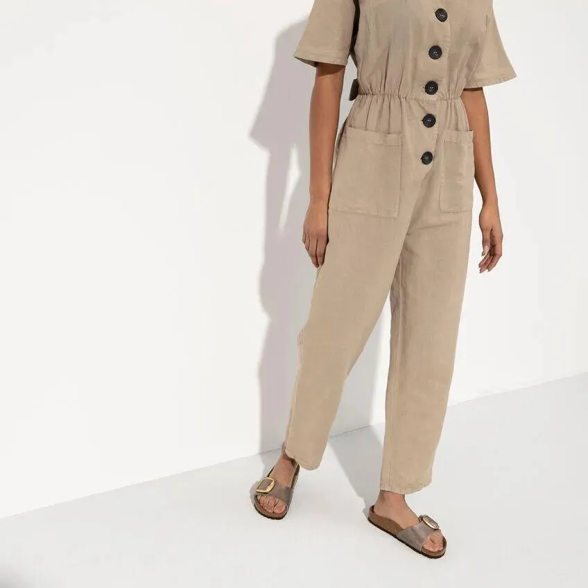 Birkenstock Madrid Big Buckle Birko-Flor Graceful Taupe