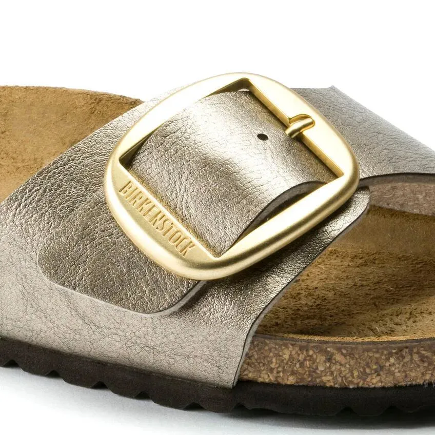 Birkenstock Madrid Big Buckle Birko-Flor Graceful Taupe