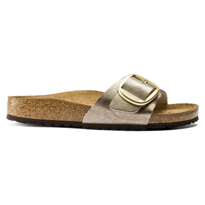 Birkenstock Madrid Big Buckle Birko-Flor Graceful Taupe