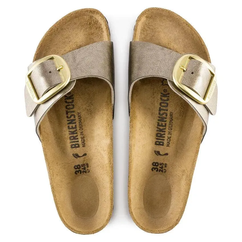 Birkenstock Madrid Big Buckle Birko-Flor Graceful Taupe
