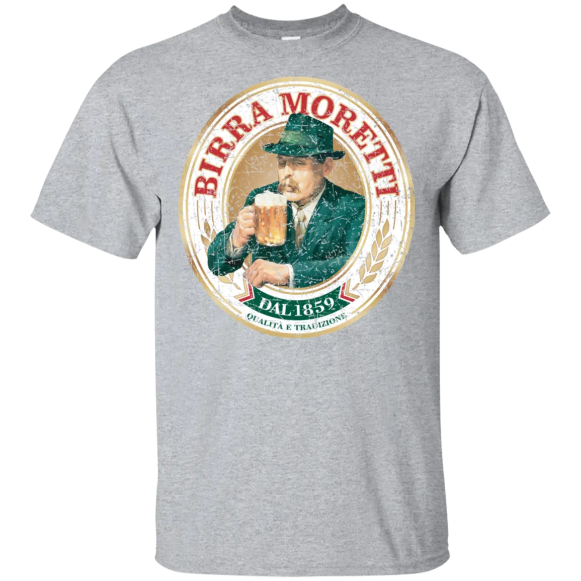 Birra Moretti Beer T-Shirt Custom Designed