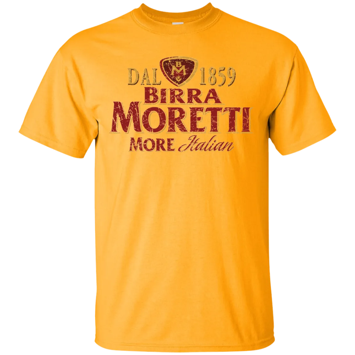 Birra Moretti Beer T-Shirt Custom Designed