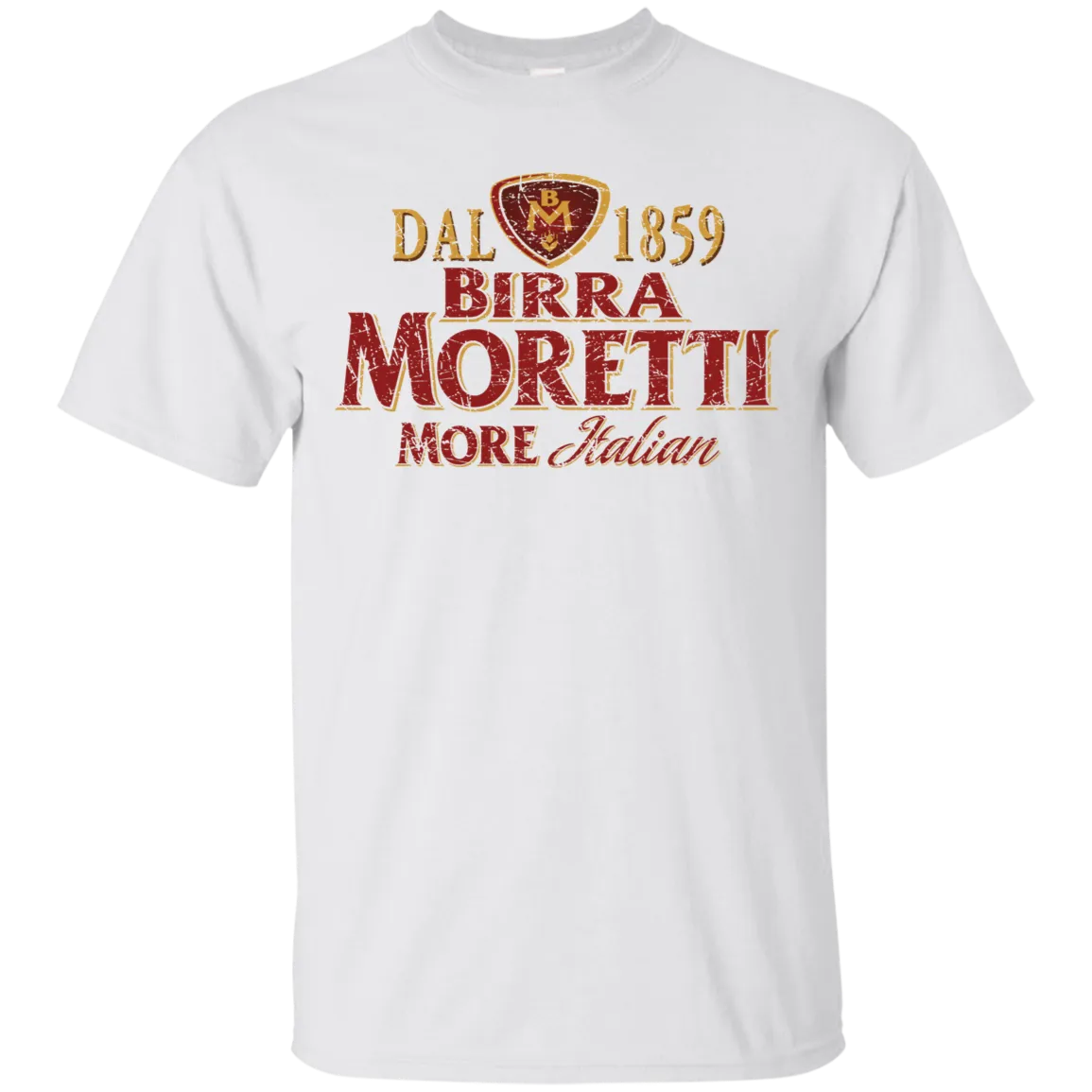 Birra Moretti Beer T-Shirt Custom Designed