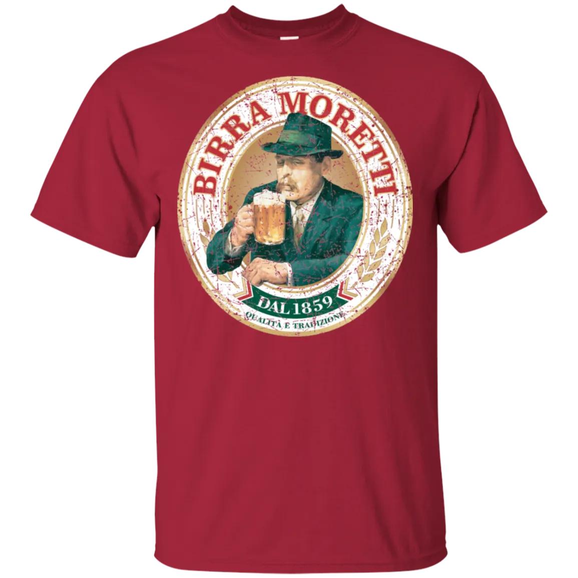 Birra Moretti Beer T-Shirt Custom Designed