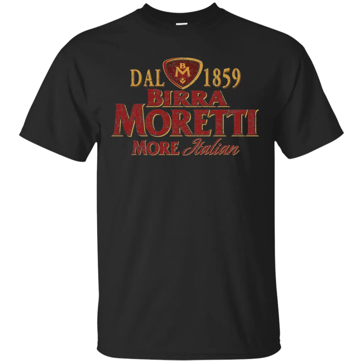 Birra Moretti Beer T-Shirt Custom Designed