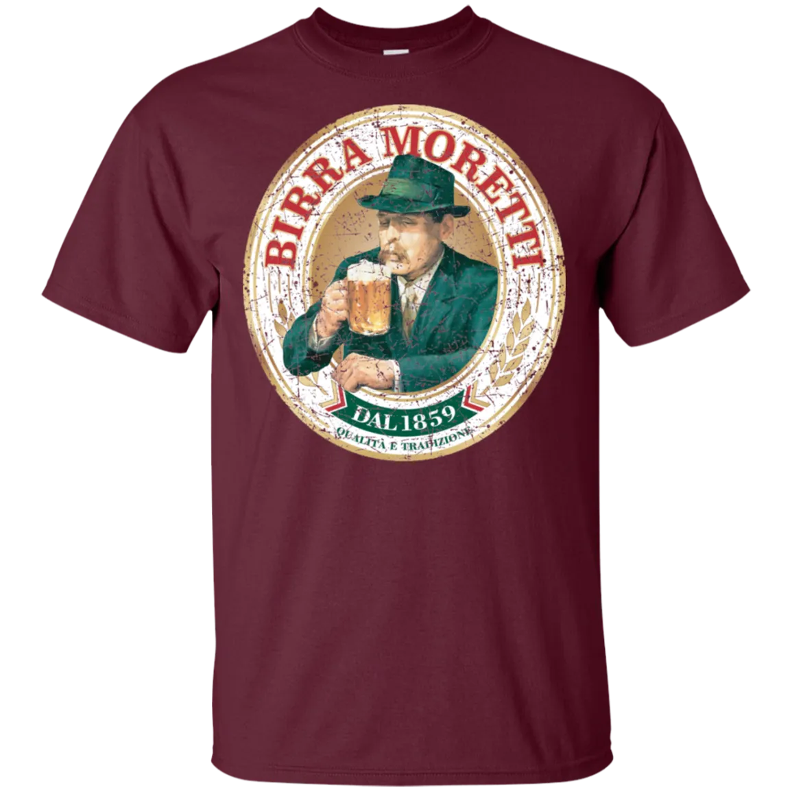 Birra Moretti Beer T-Shirt Custom Designed