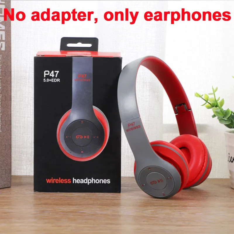 Bluetooth 5.0 Wireless Headphones Foldable HIFI Stereo Bass headphone Kids Girls Helmet Gift With Mic for Mobile TV Gaming