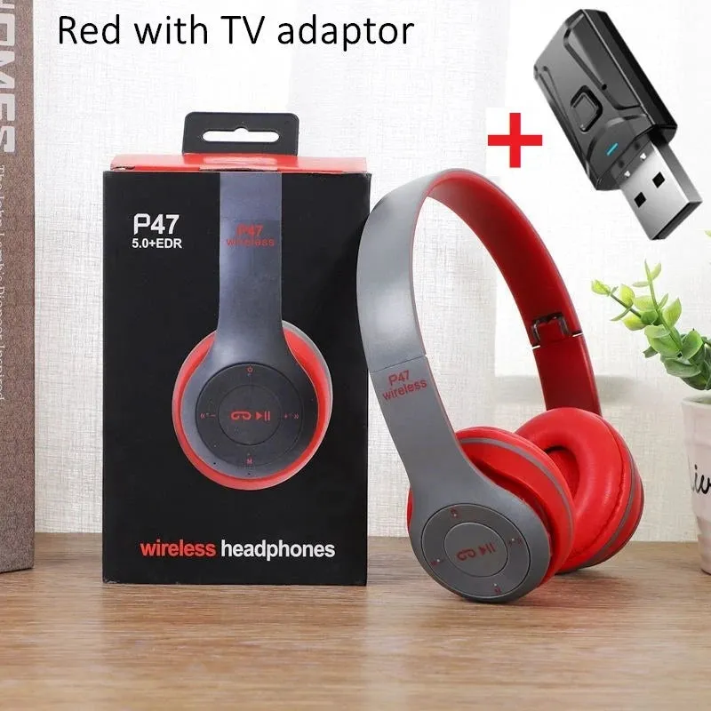 Bluetooth 5.0 Wireless Headphones Foldable HIFI Stereo Bass headphone Kids Girls Helmet Gift With Mic for Mobile TV Gaming