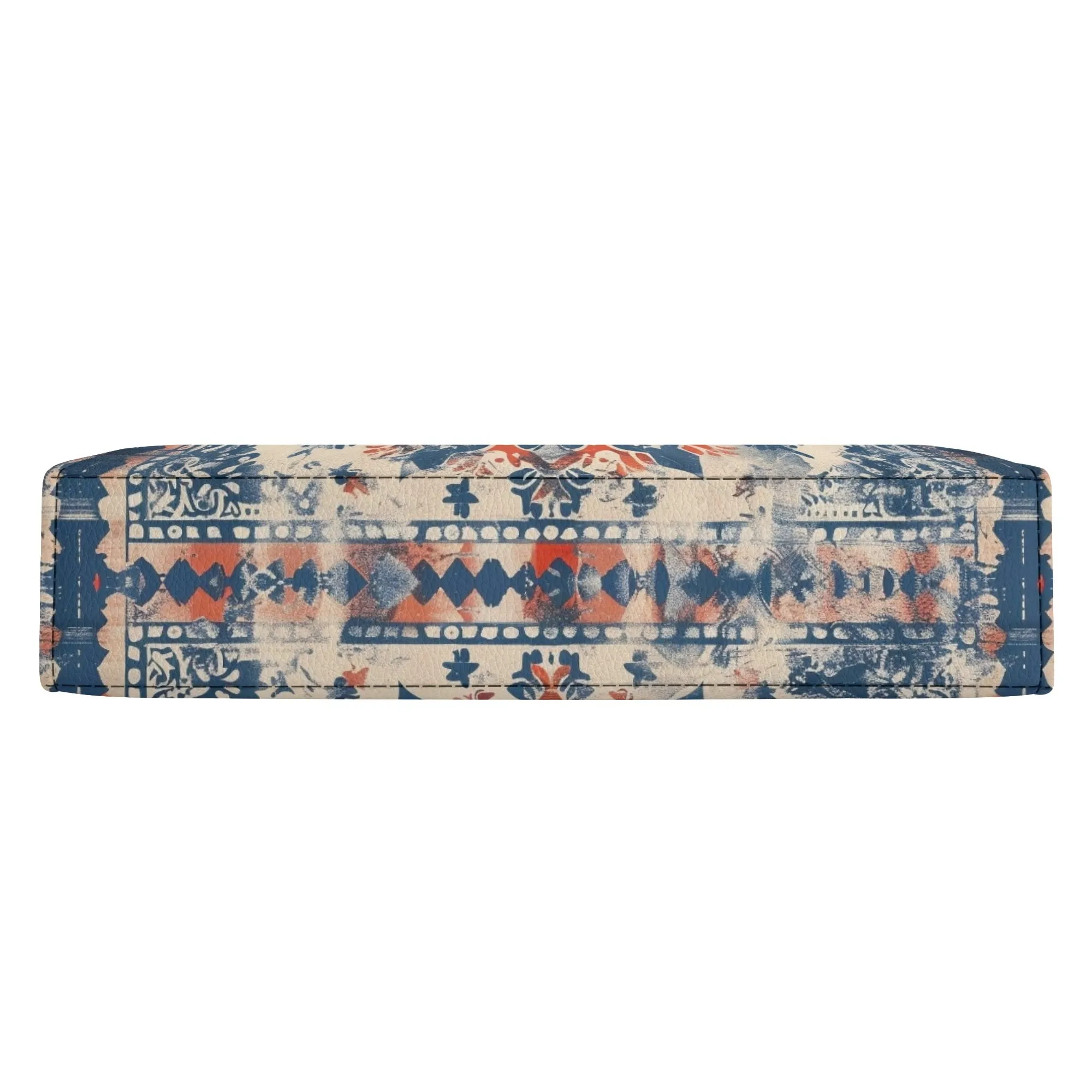 Boho Mandala Bible Cover Purse – Blue & Coral Design Crossbody Bag