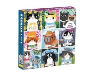 Bookish Cats Puzzle [500 Pieces]