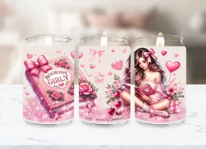 Bookish Girly Soy Candle