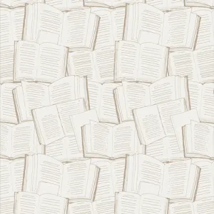 Bookish Page Turner in White by Sharon Holland