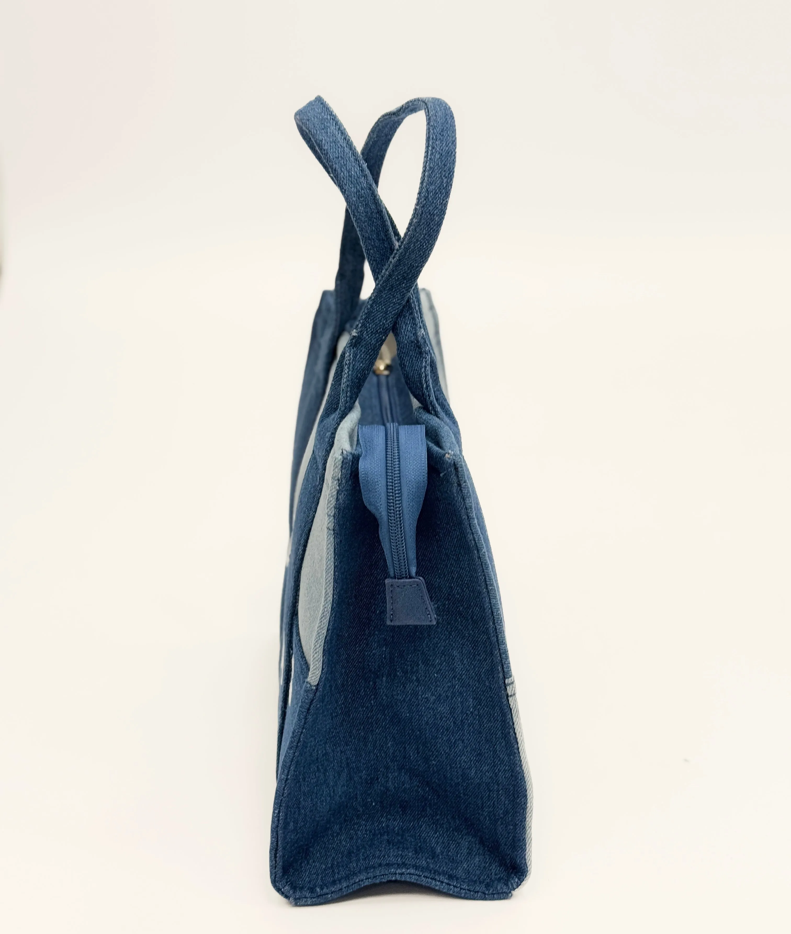 Borsa TOTE in denim grande