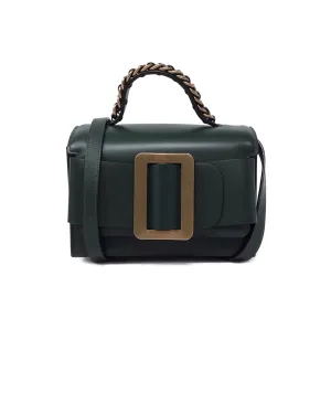 Boyy Basil 'Fred 23' Calfskin Chain Trim Handle Oversized Buckle Bag