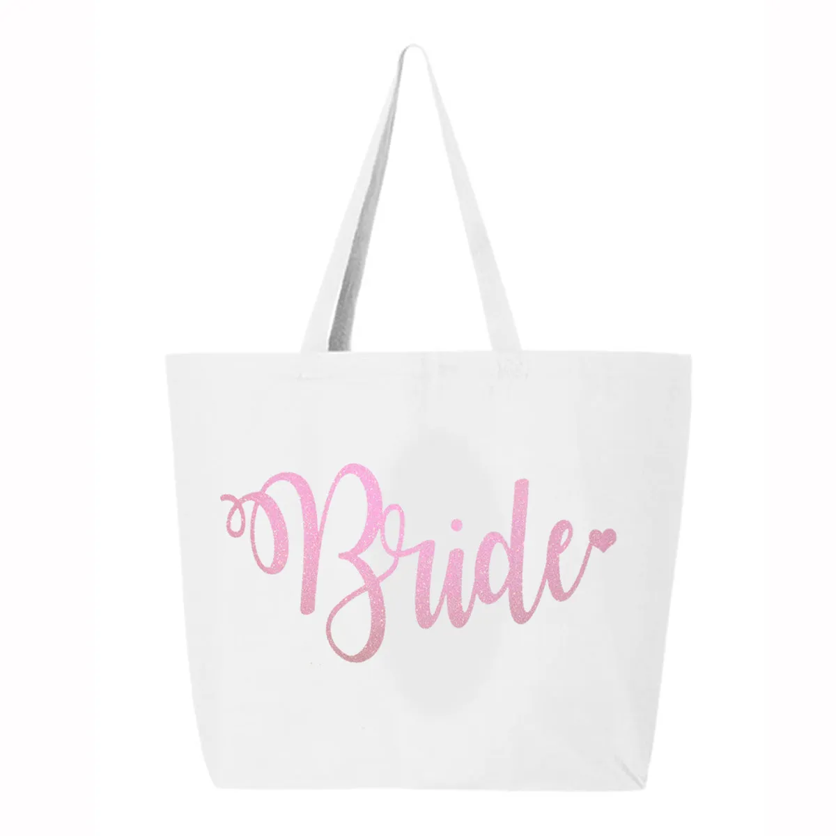 Bride Glitter Tote Bag