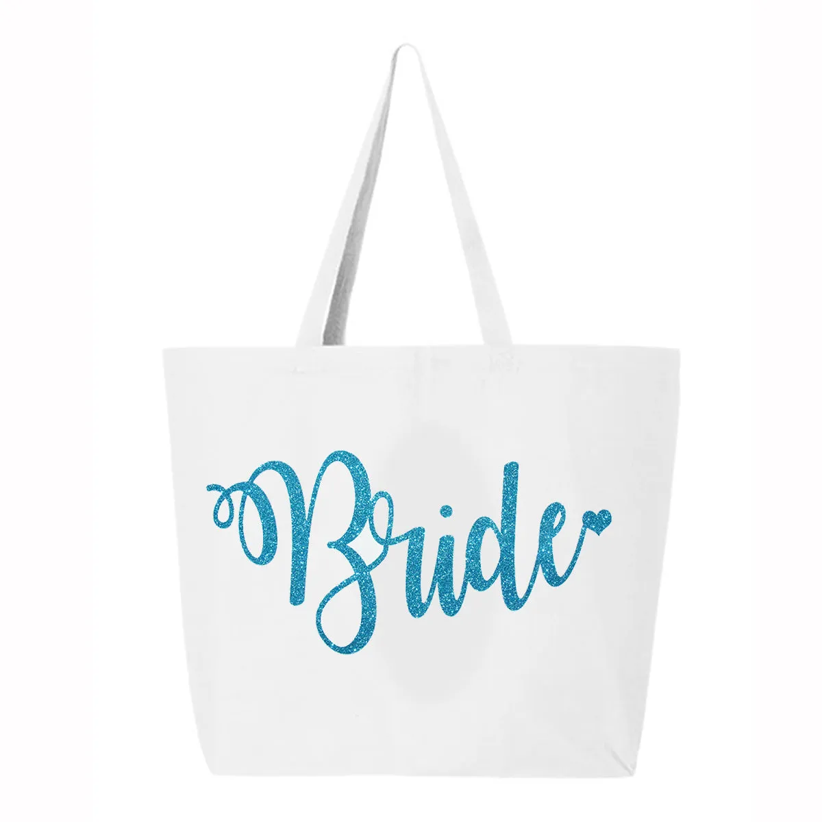 Bride Glitter Tote Bag