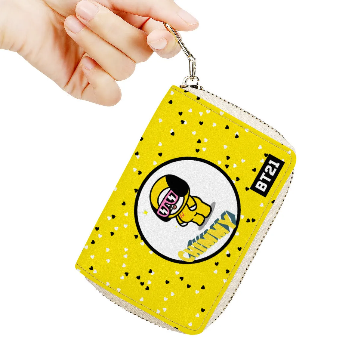BT21 CHIMMY - Jimin Wallet Zipper Card Holder