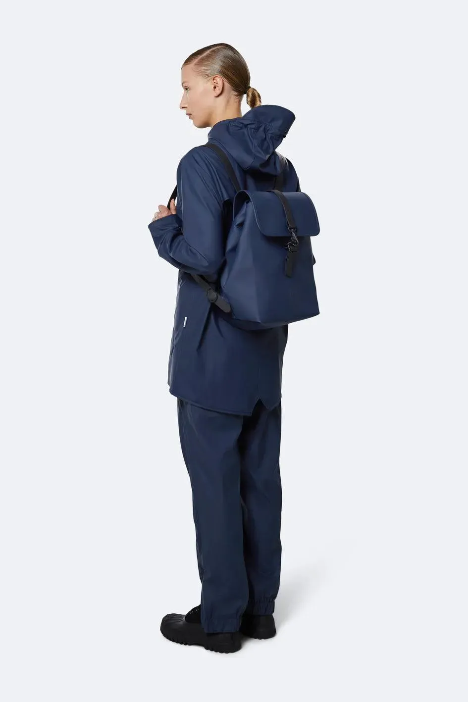 Bucket Backpack Blue