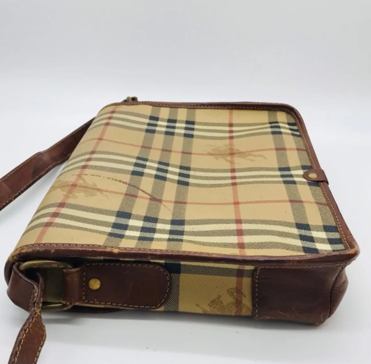BURBERRY Nova Check Shoulder Bag