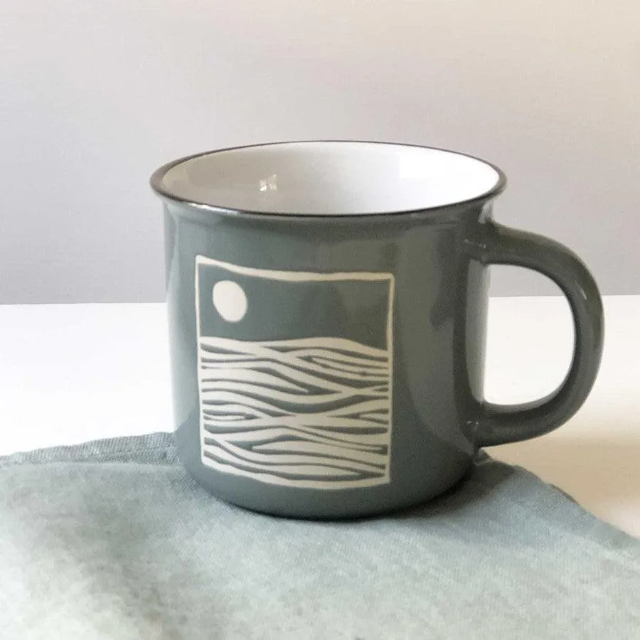 Camp Mug in Ocean Blue