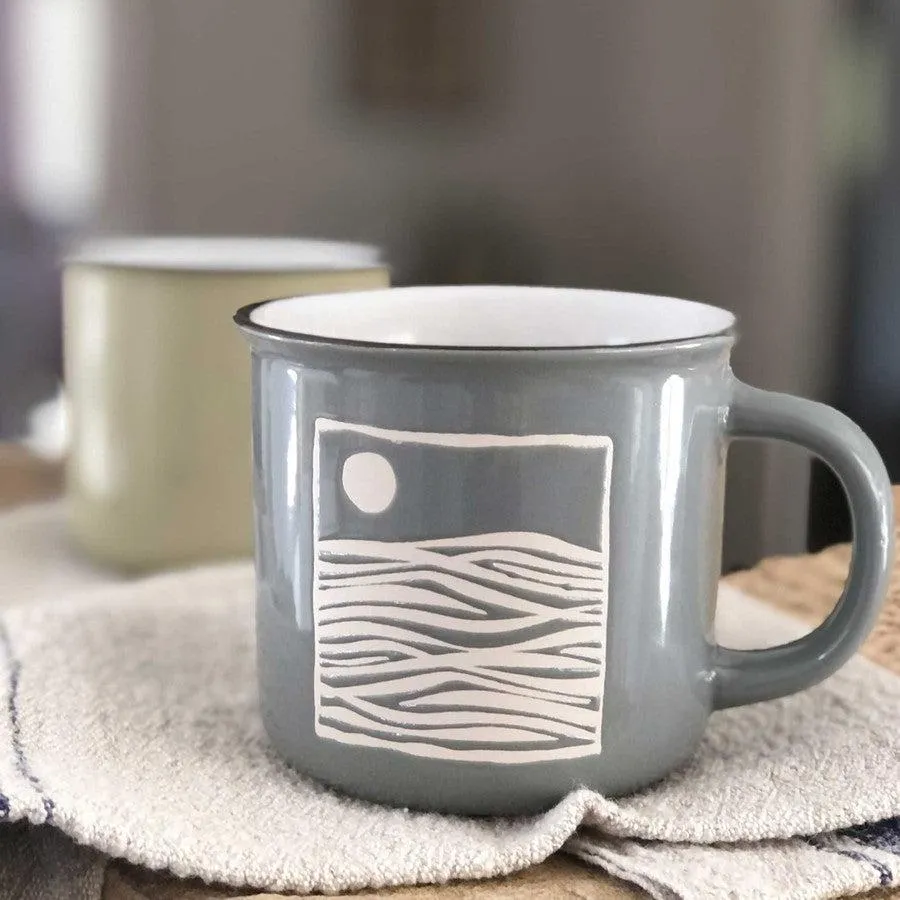 Camp Mug in Ocean Blue