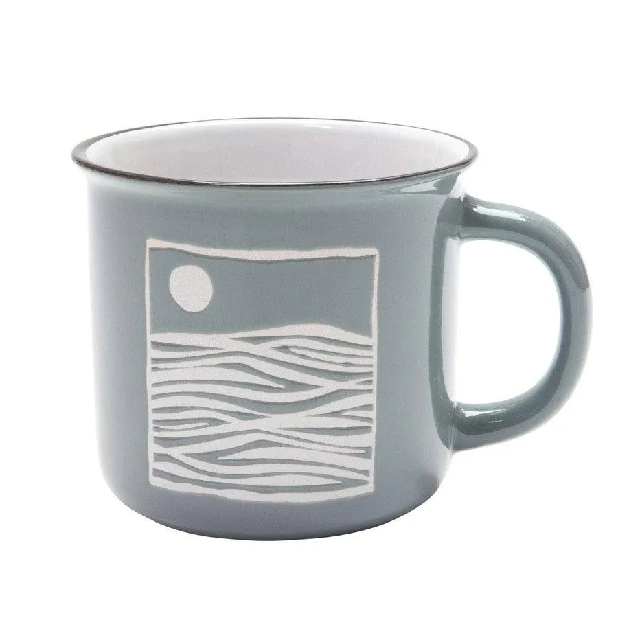 Camp Mug in Ocean Blue