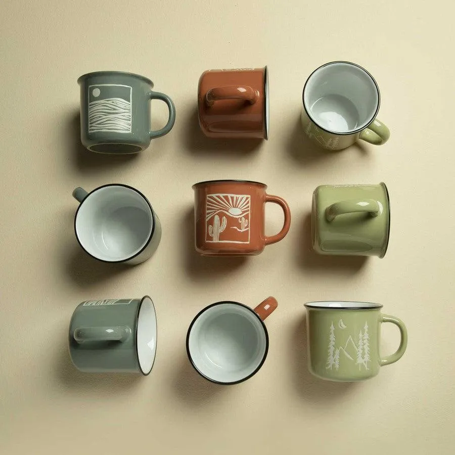 Camp Mug in Ocean Blue