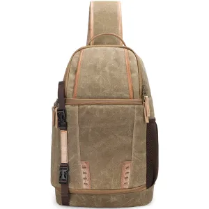 Canvas Waterproof Camera Sling Backpack
